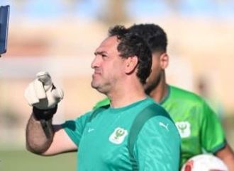 أمير عبد الحميد يقود مران حراس المصري بعد تعيينه بالجهاز الفني للفريق