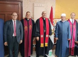 الكنيسة الإنجيلية تقدّم التهنئة لمدير أوقاف الإسماعيلية بمناسبة عيد الأضحى